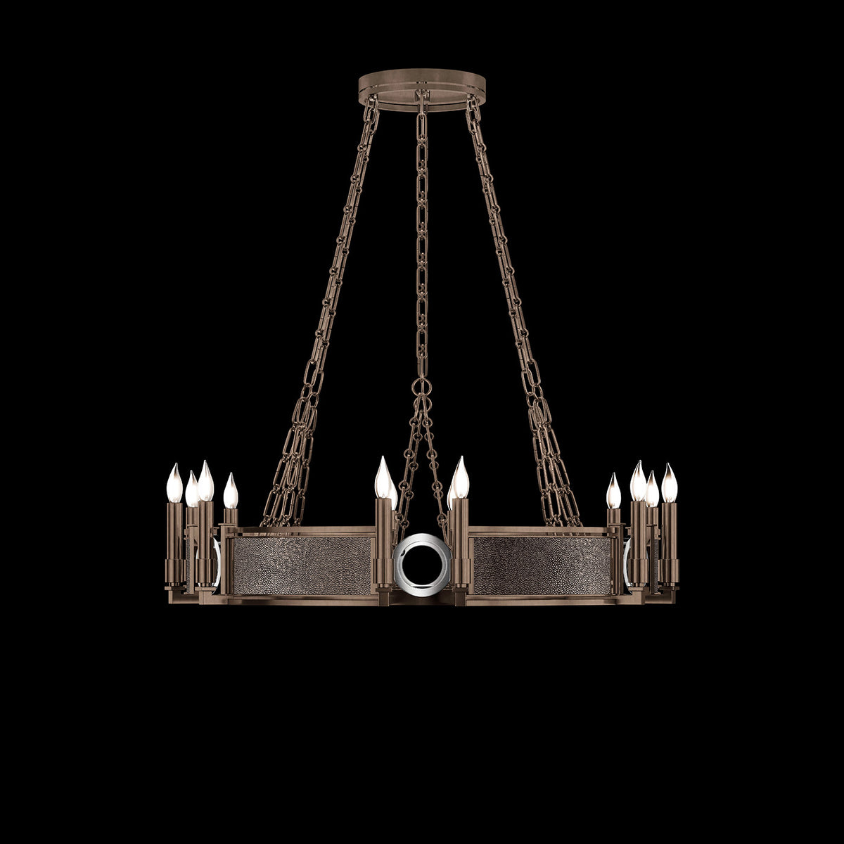 MIRAGE 35.75" W Round Chandelier