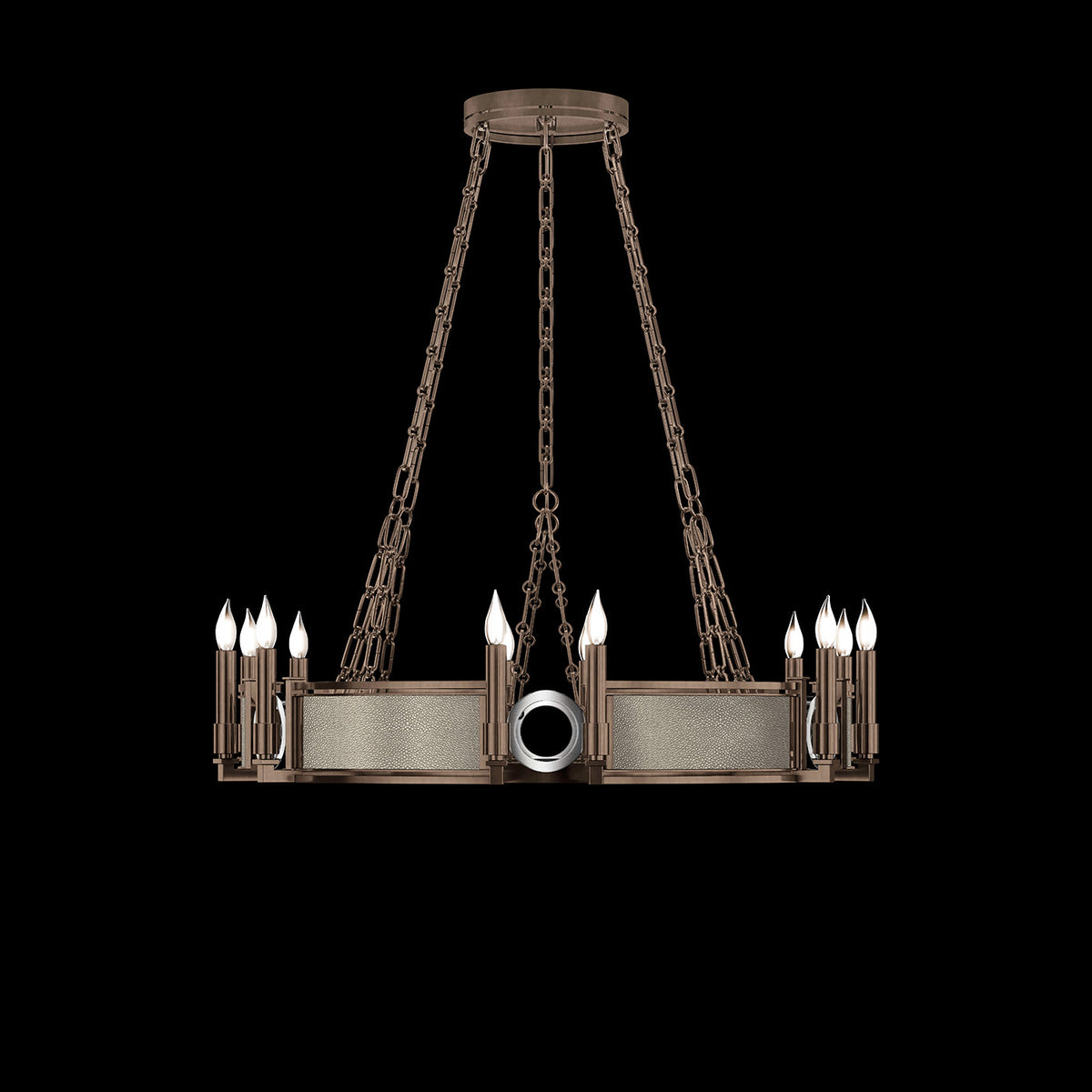 MIRAGE 35.75" W Round Chandelier