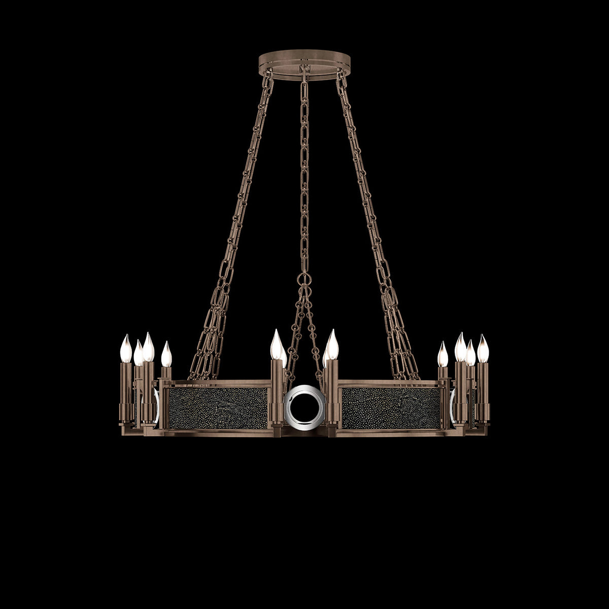 MIRAGE 35.75" W Round Chandelier