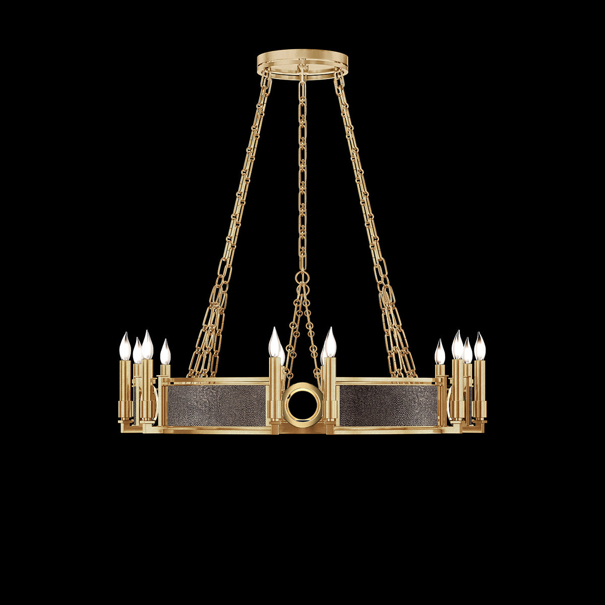 MIRAGE 35.75" W Round Chandelier