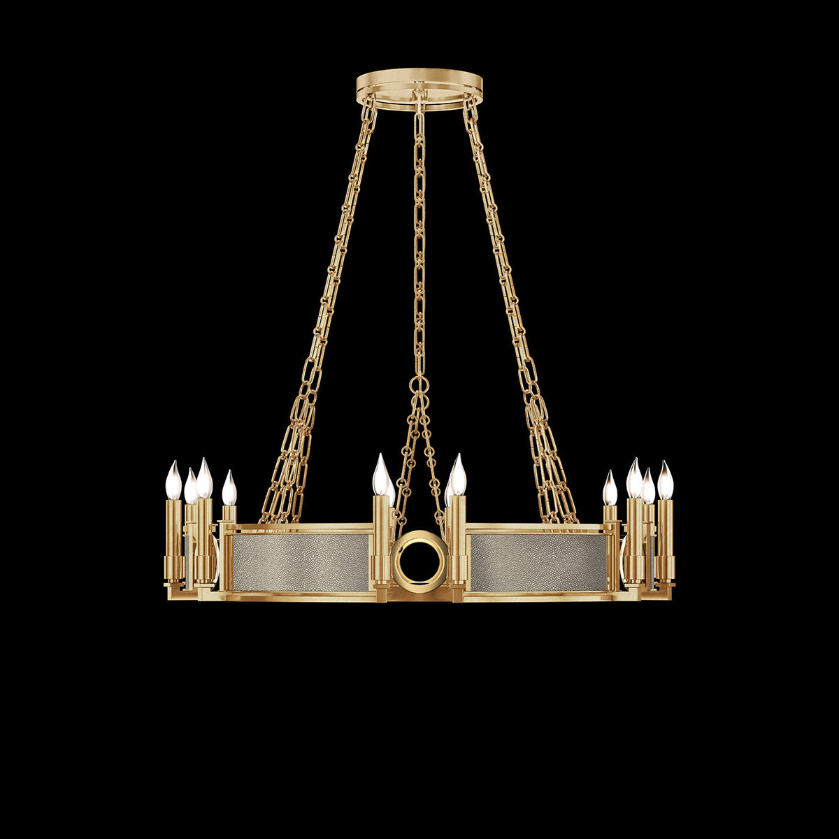 MIRAGE 35.75" W Round Chandelier