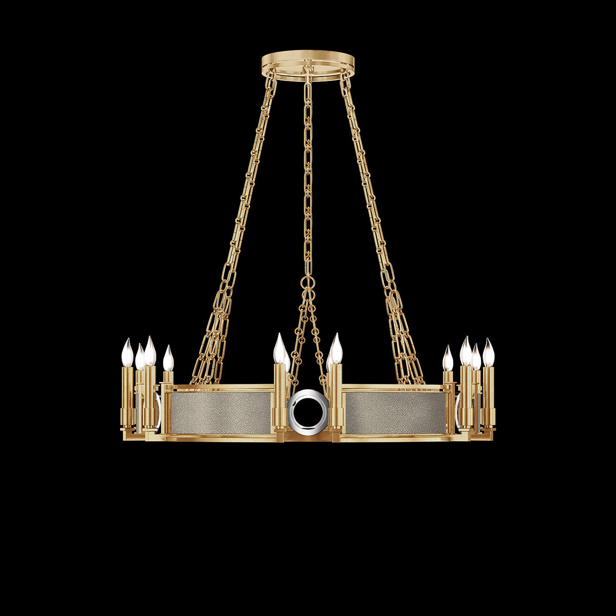 MIRAGE 35.75" W Round Chandelier