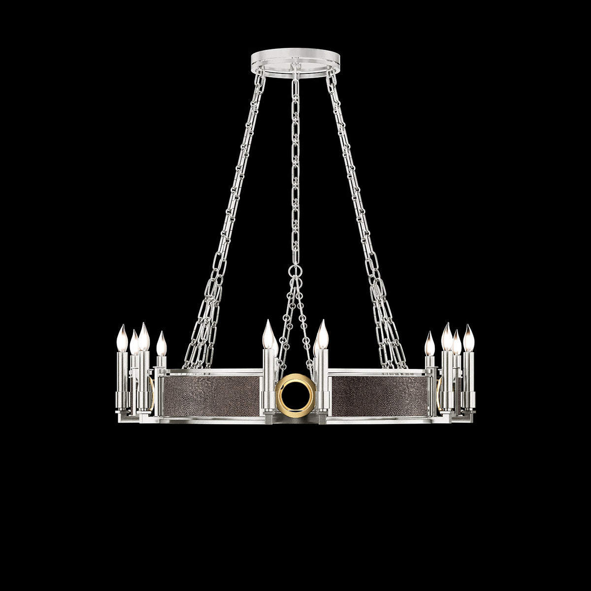 MIRAGE 35.75" W Round Chandelier