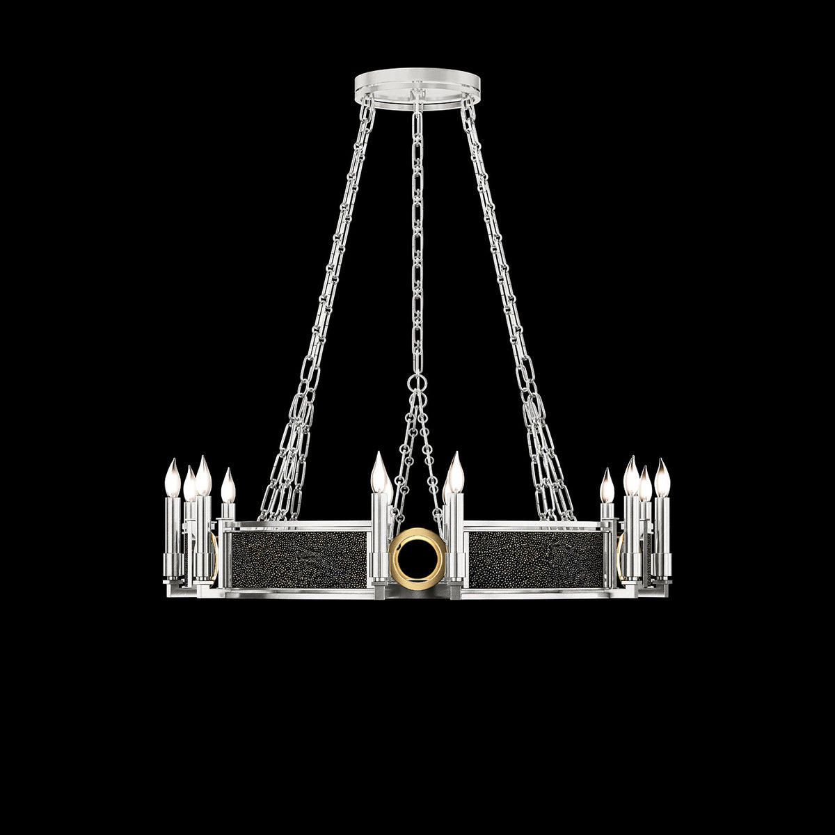 MIRAGE 35.75" W Round Chandelier