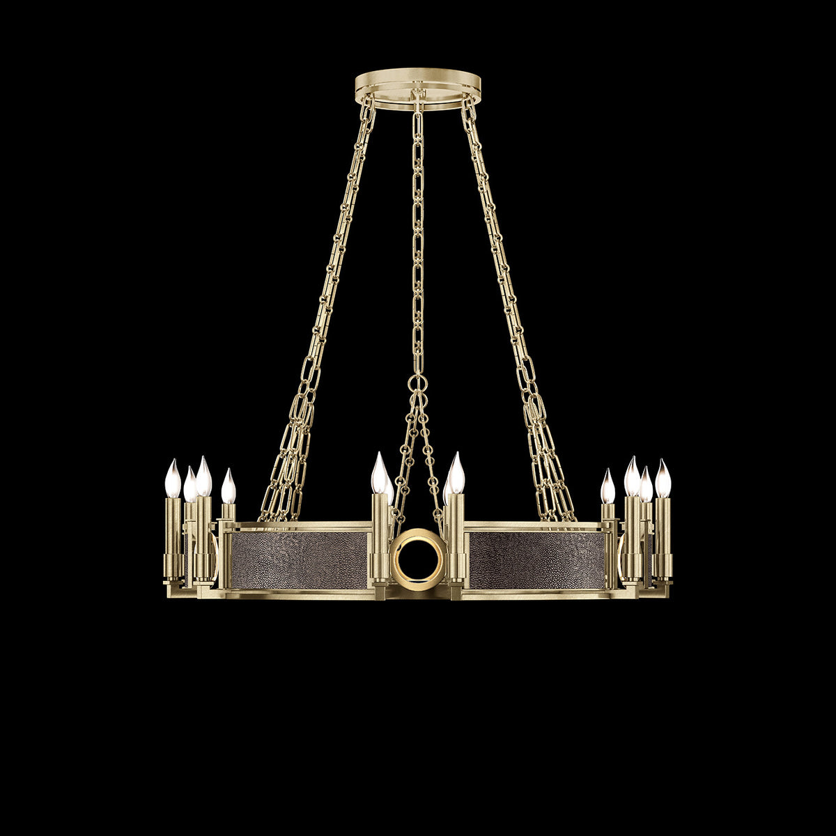 MIRAGE 35.75" W Round Chandelier