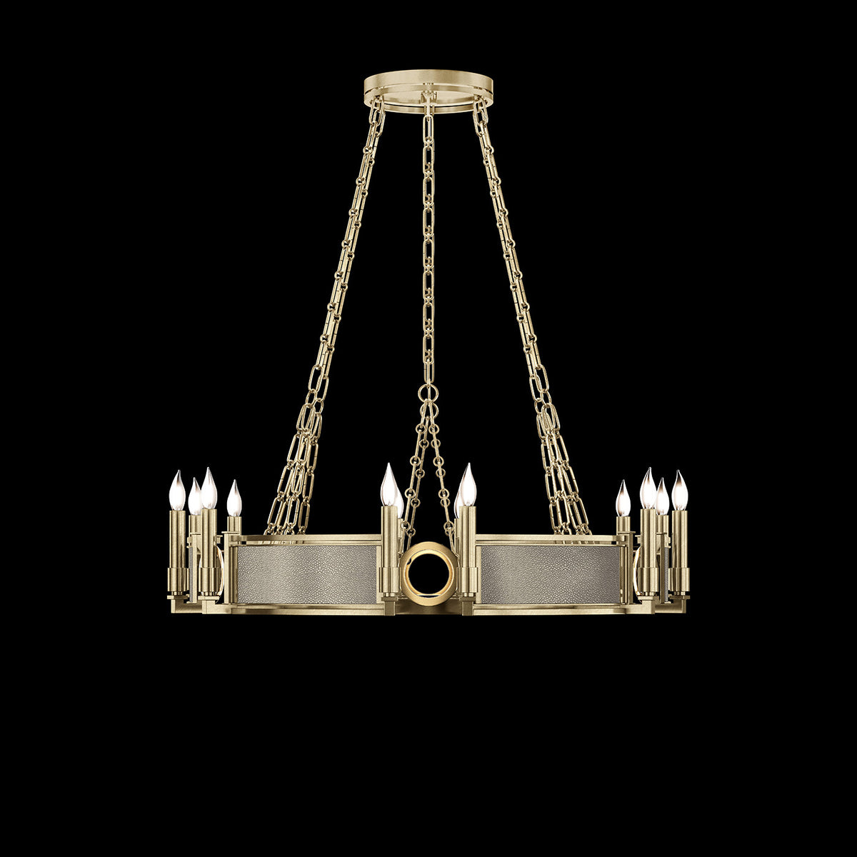 MIRAGE 35.75" W Round Chandelier