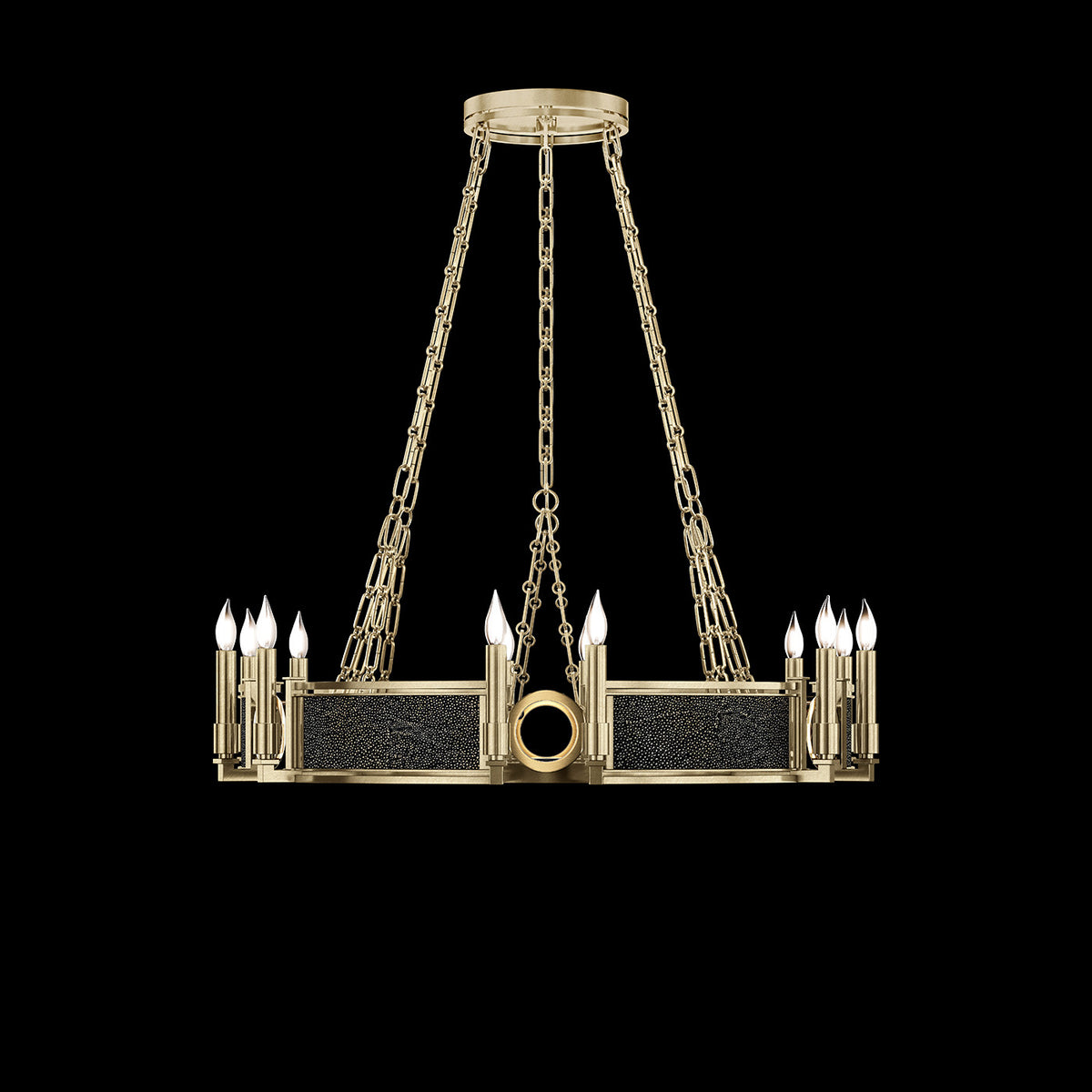 MIRAGE 35.75" W Round Chandelier