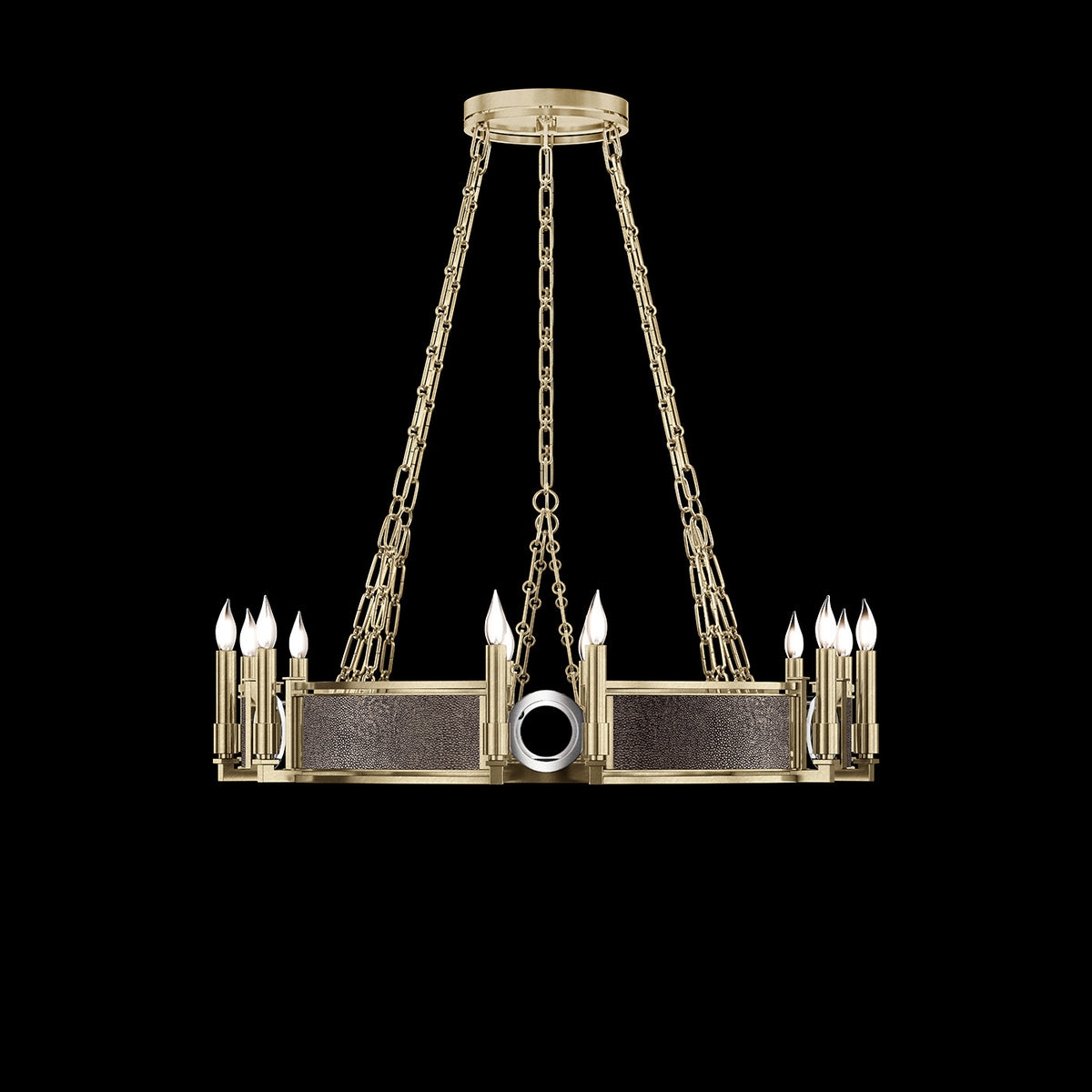 MIRAGE 35.75" W Round Chandelier