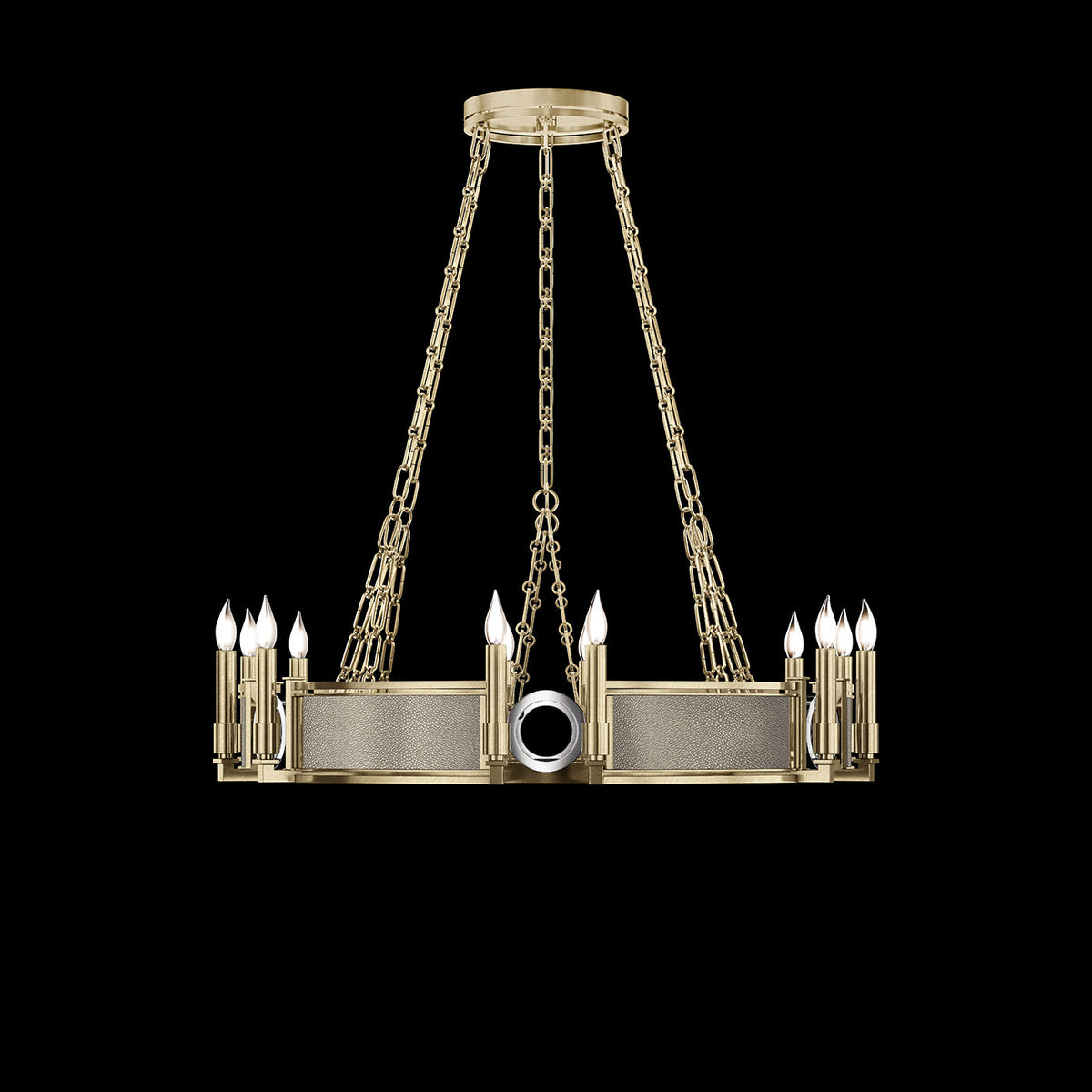 MIRAGE 35.75" W Round Chandelier