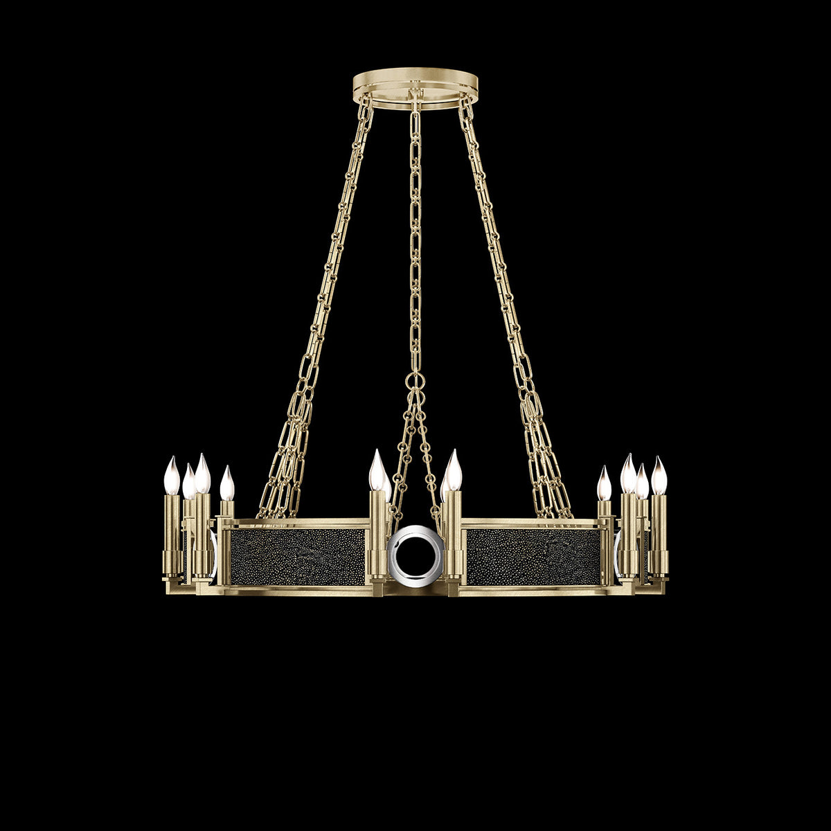MIRAGE 35.75" W Round Chandelier