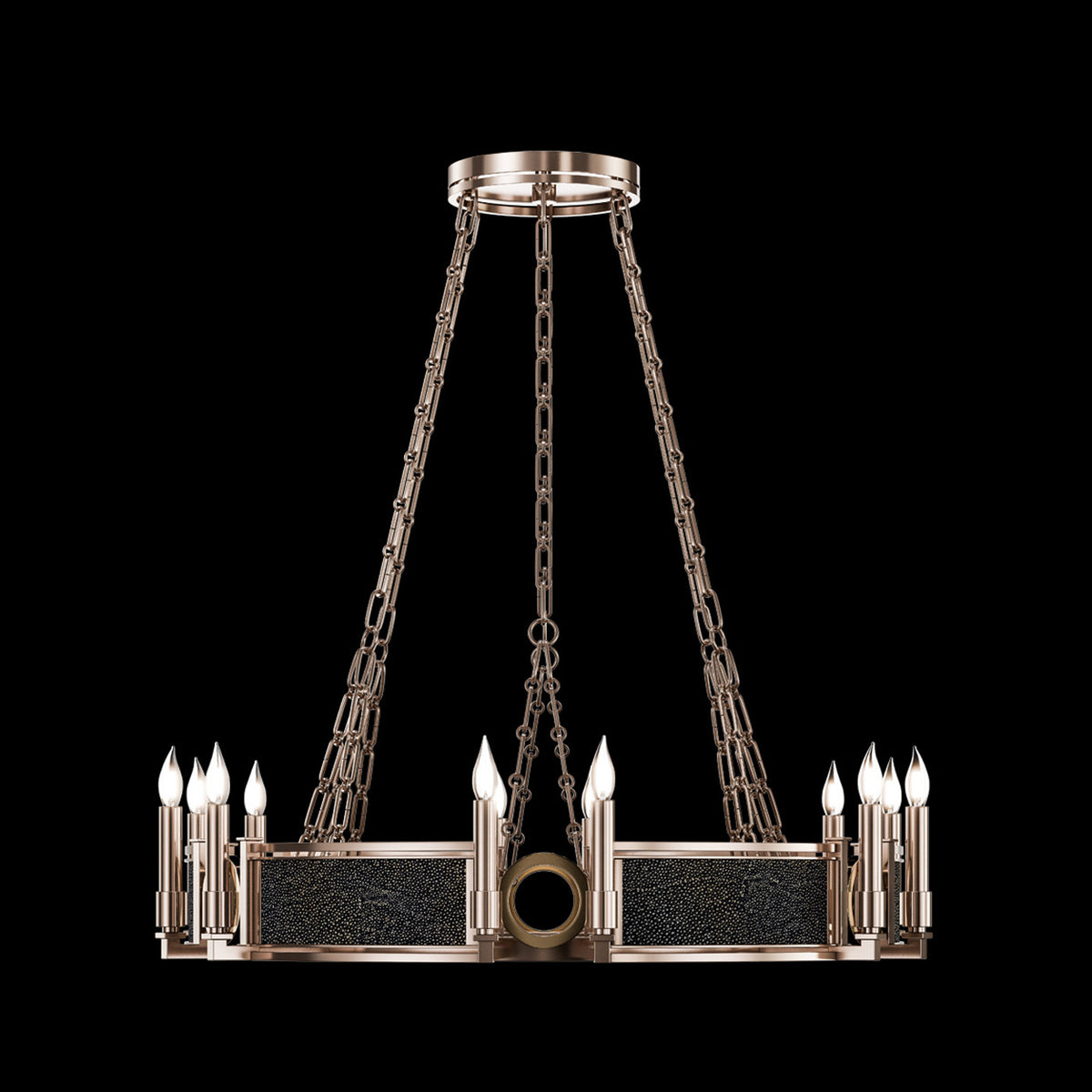 MIRAGE 35.75" W Round Chandelier