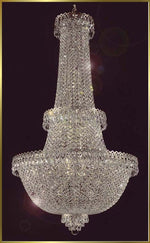 Entryway chandelier / foyer chandelier in polished chrome finish