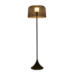 1-light Mesh Outdoor Floor Lamp