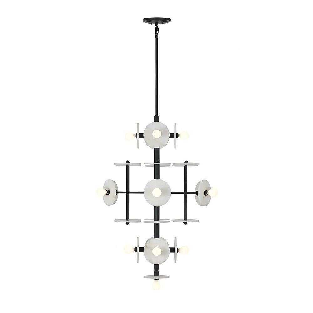 Bailey Street Home - 159-BEL-5040581 - Shoreswood Loan - 15 Light Chandelier In Modern Style-40 Inches Tall and 30 Inches Wide