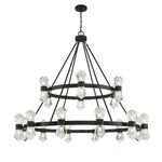 Bailey Street Home - 159-BEL-4636185 - Modern Thirty Six Light Chandelier in Matte Black Finish