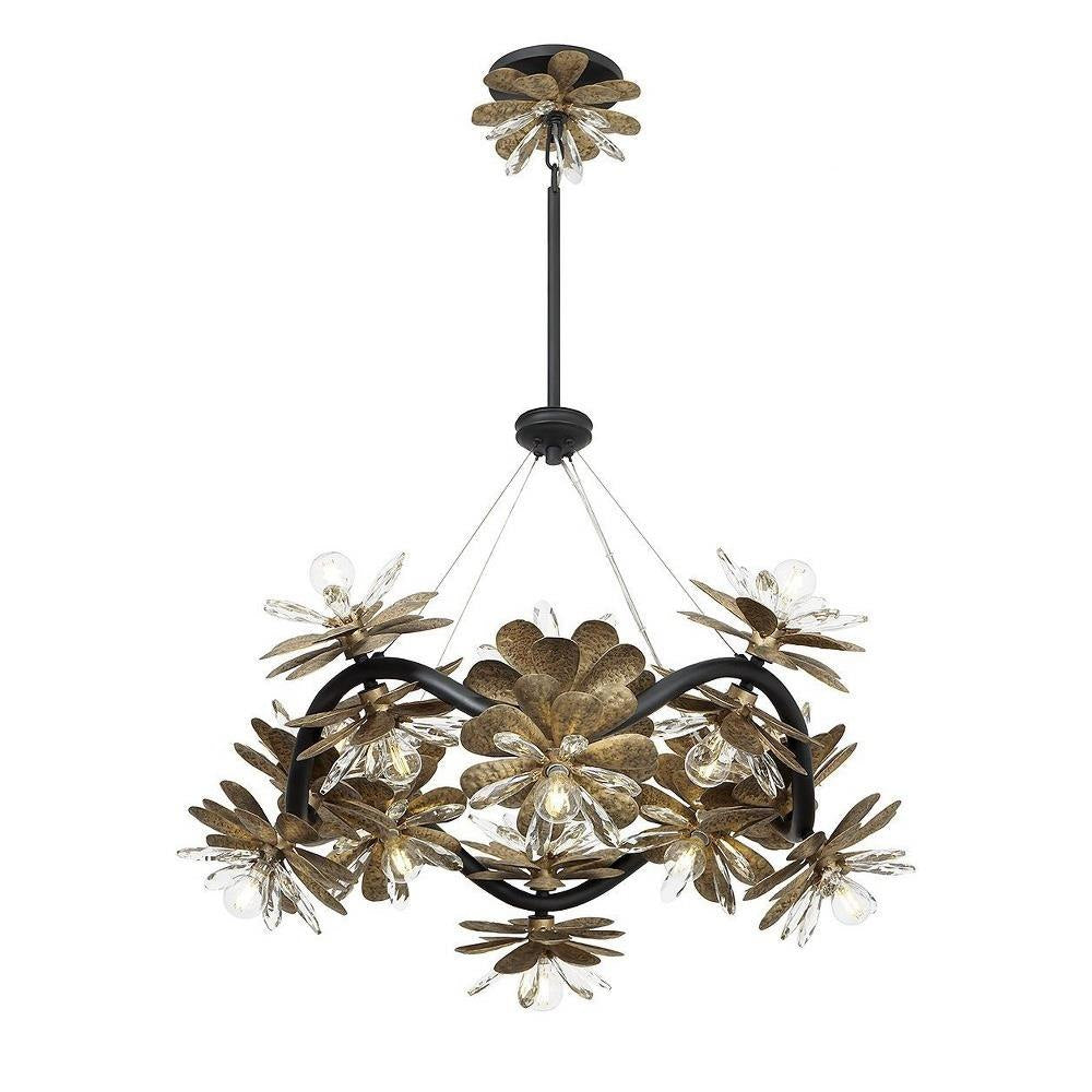 Bailey Street Home - 159-BEL-5040585 - Carisbrooke Place - 16 Light Chandelier In Modern Style-25.38 Inches Tall and 33 Inches Wide