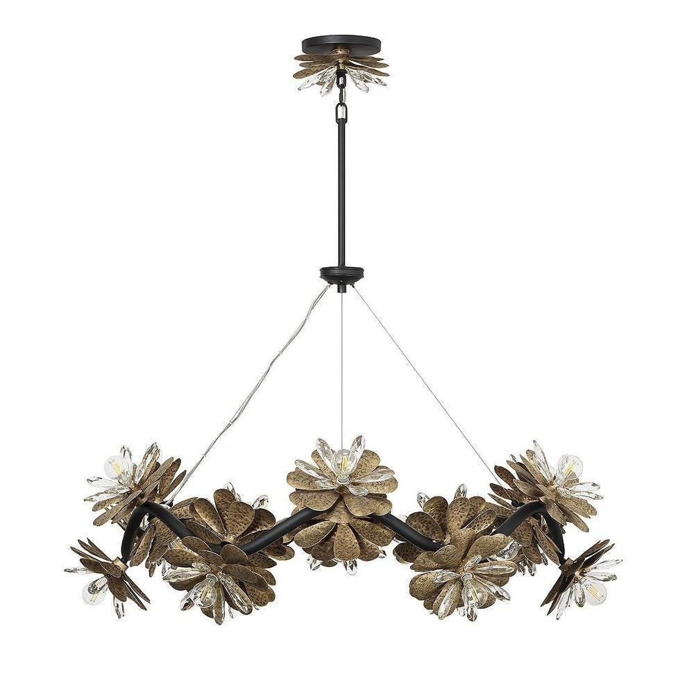 Bailey Street Home - 159-BEL-5040586 - Carisbrooke Place - 24 Light Chandelier In Modern Style-26.5 Inches Tall and 46 Inches Wide