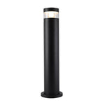 Cylindrical Creative Waterproof LED Black Modern Outdoor Lawn Lights