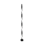 Unique Minimalist LED Waterproof Black Solar Powered Lawn Lights Path Lamp