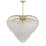 Bailey Street Home - 159-BEL-5162744 - Alpha Hill - 15 Light Chandelier In Glam Style-30 Inches Tall and 34 Inches Wide