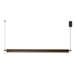 Modern 35.4''/47.2'' Black Aluminum Linear Kitchen Island Light