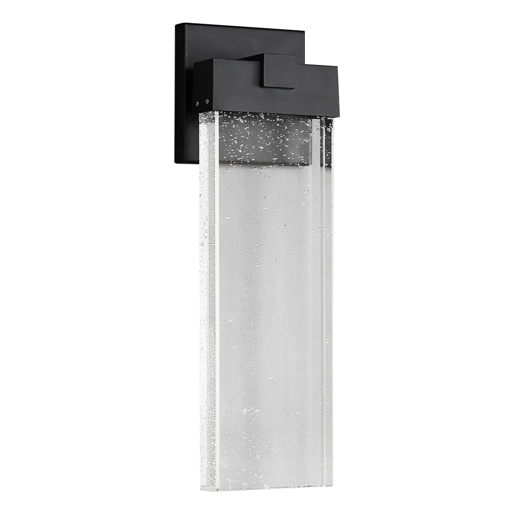 Rectangular Bubble Crystal Waterproof LED Modern Outdoor Wall Lamp