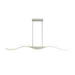 Minimalist Wave Three-Step Dimming Stepless Dimming Modern Chandelier