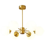 6 Lights Three Step Dimming LED Nordic Chandelier Kitchen Island Lighting