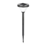 Black 27.6-Inch H Solar LED Path Lights with Stake