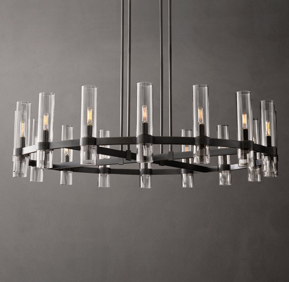 Ravelle Round Chandelier 48"