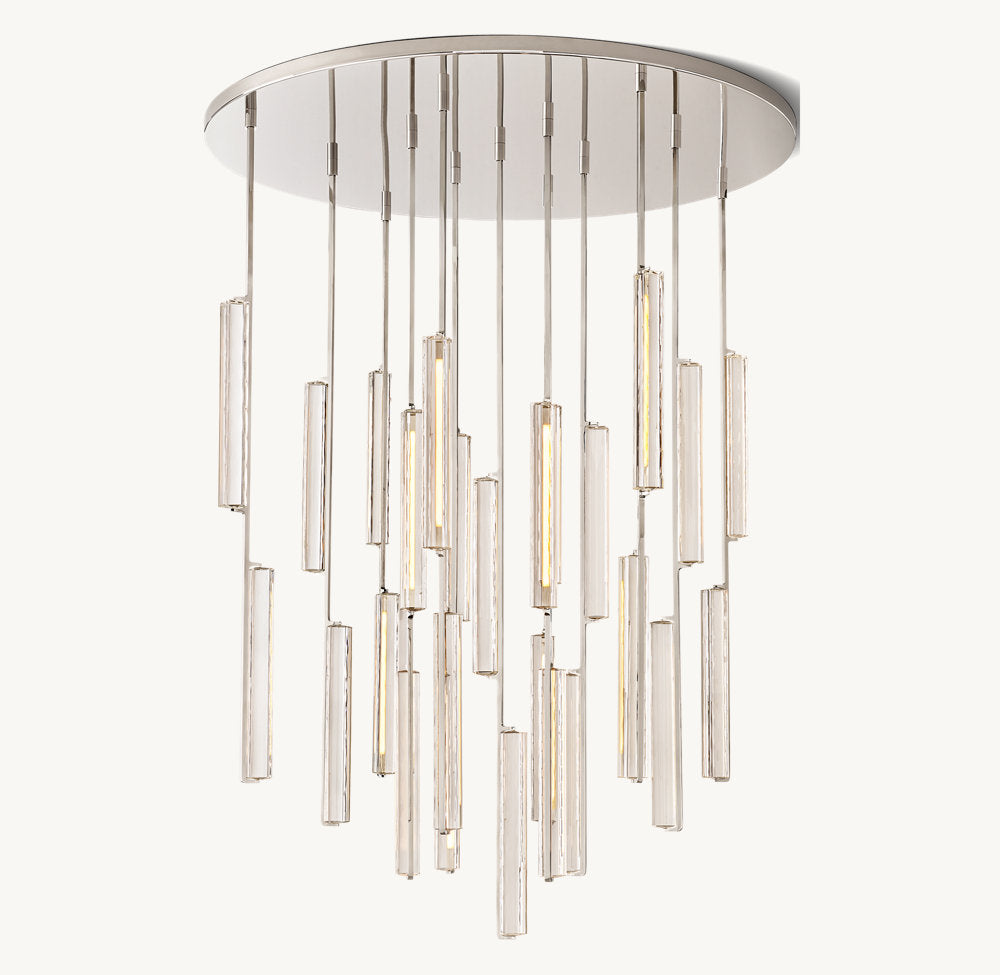 Audubon Crystal Round Chandelier 56"