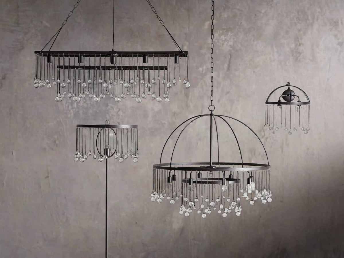 Aubreys Linear Rectangular Chandelier