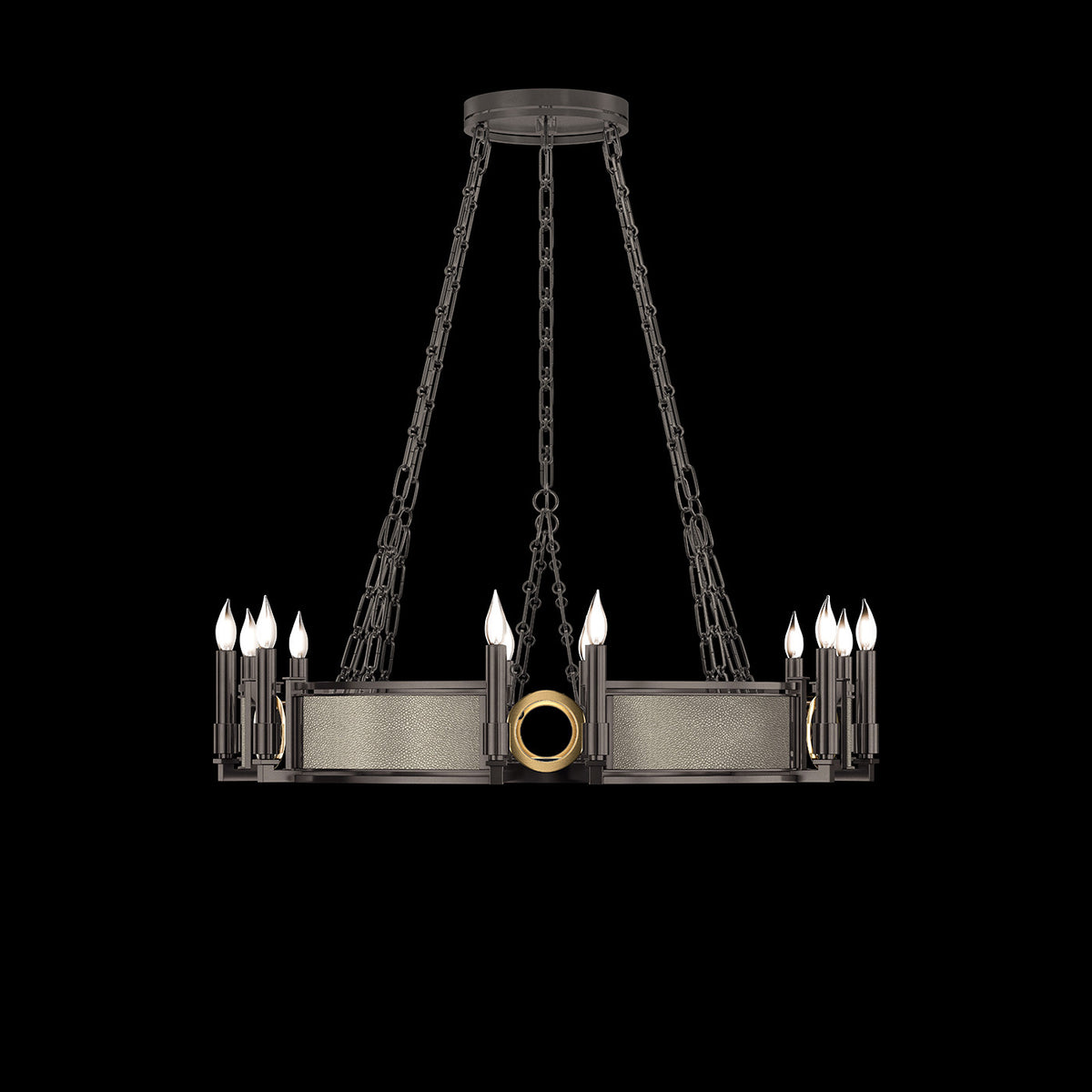MIRAGE 35.75" W Round Chandelier