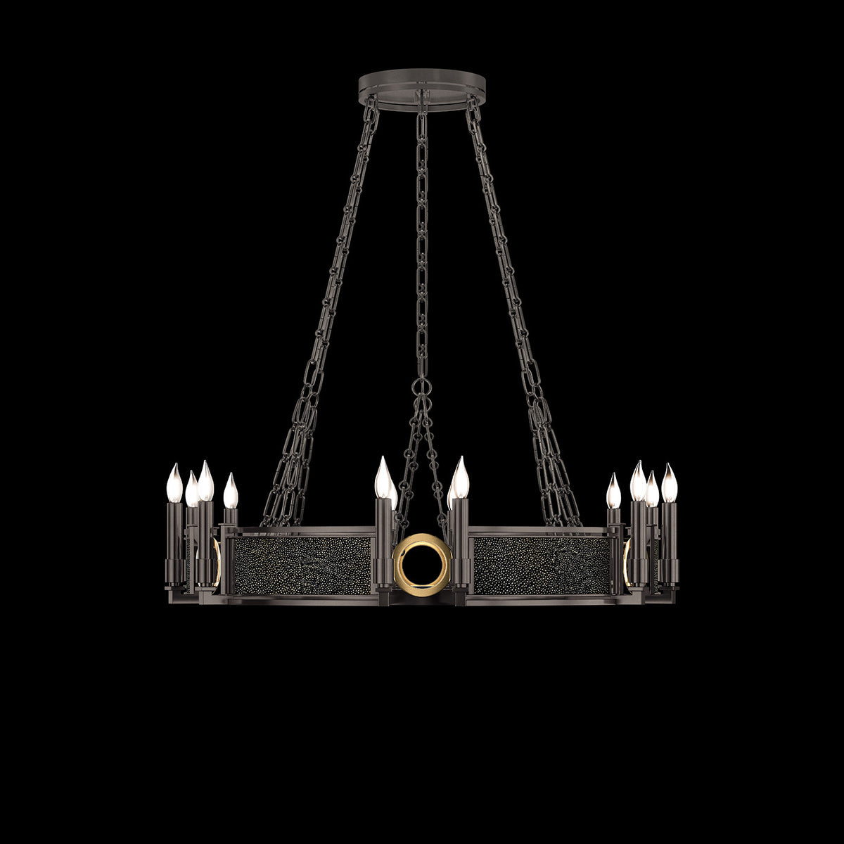 MIRAGE 35.75" W Round Chandelier