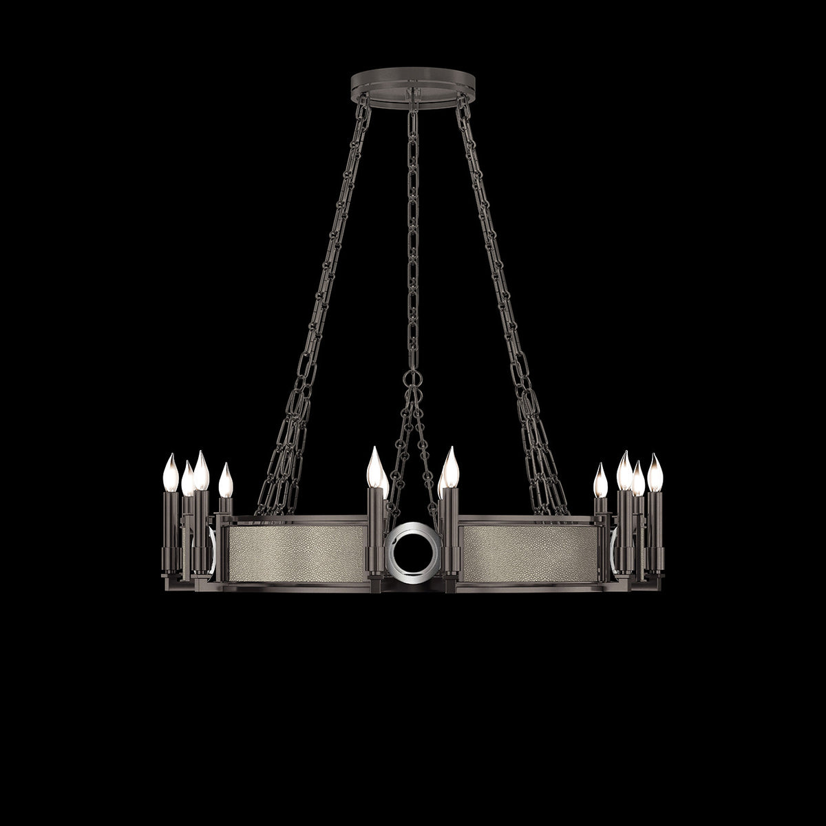 MIRAGE 35.75" W Round Chandelier