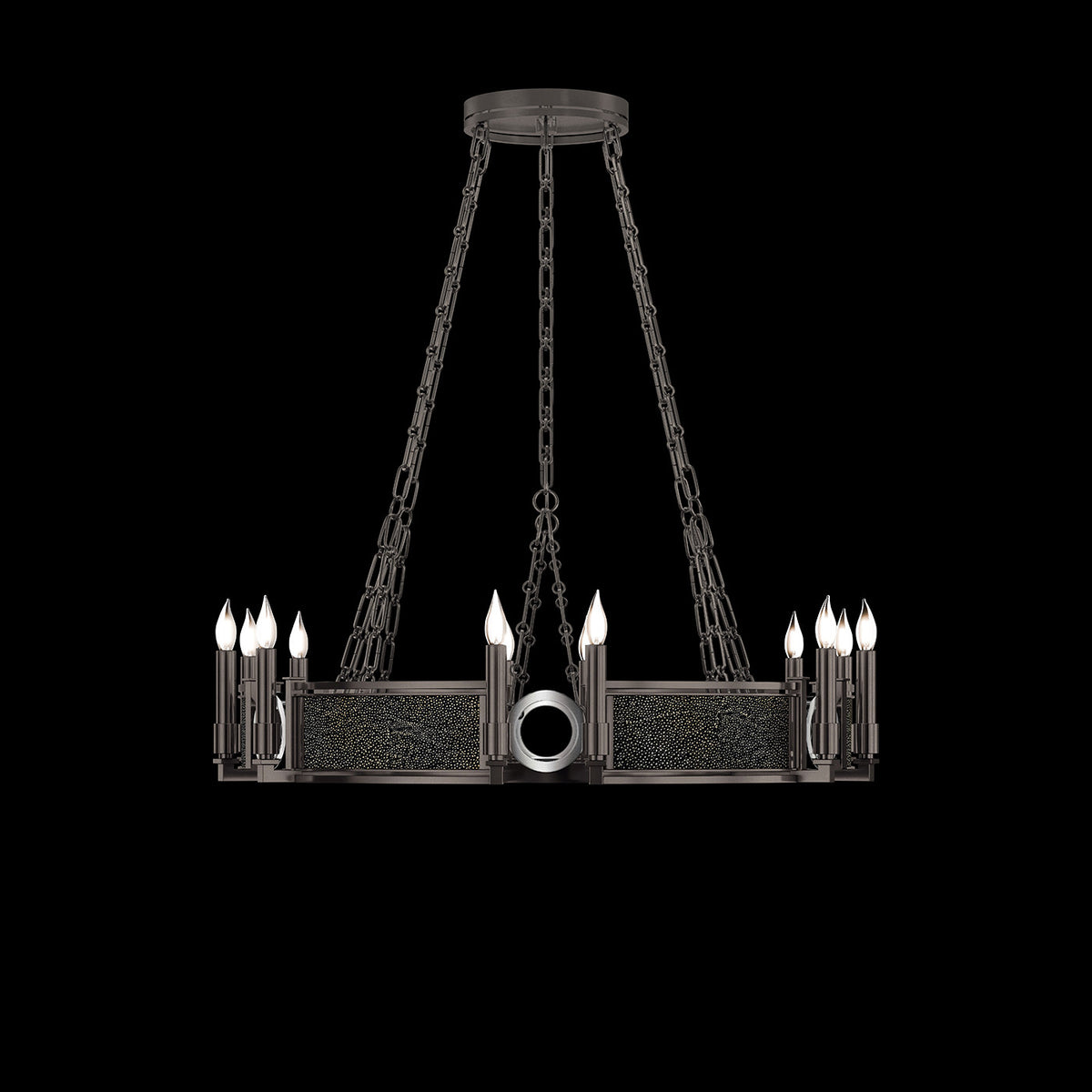 MIRAGE 35.75" W Round Chandelier
