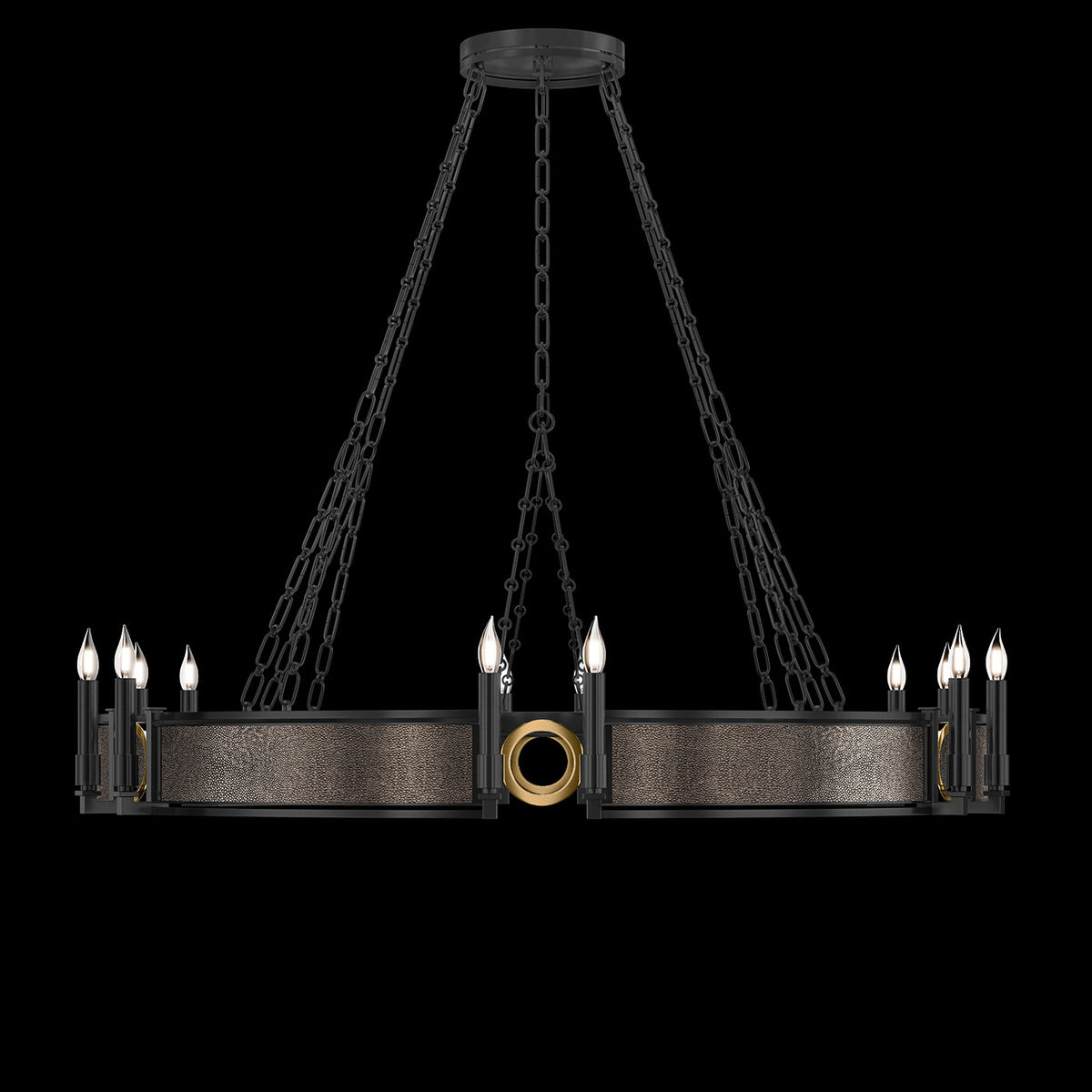 MIRAGE 49.75" W Round Chandelier