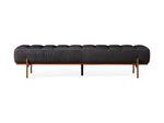 Lansing Leather Bench
