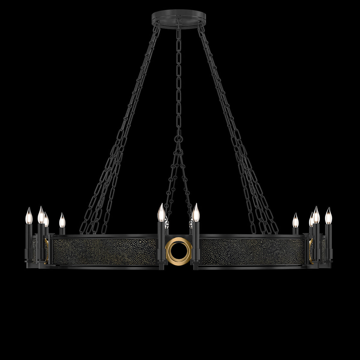 MIRAGE 49.75" W Round Chandelier