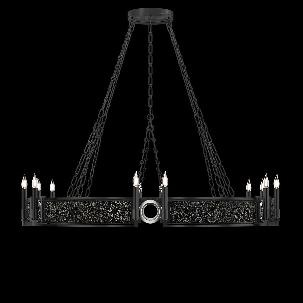 MIRAGE 49.75" W Round Chandelier