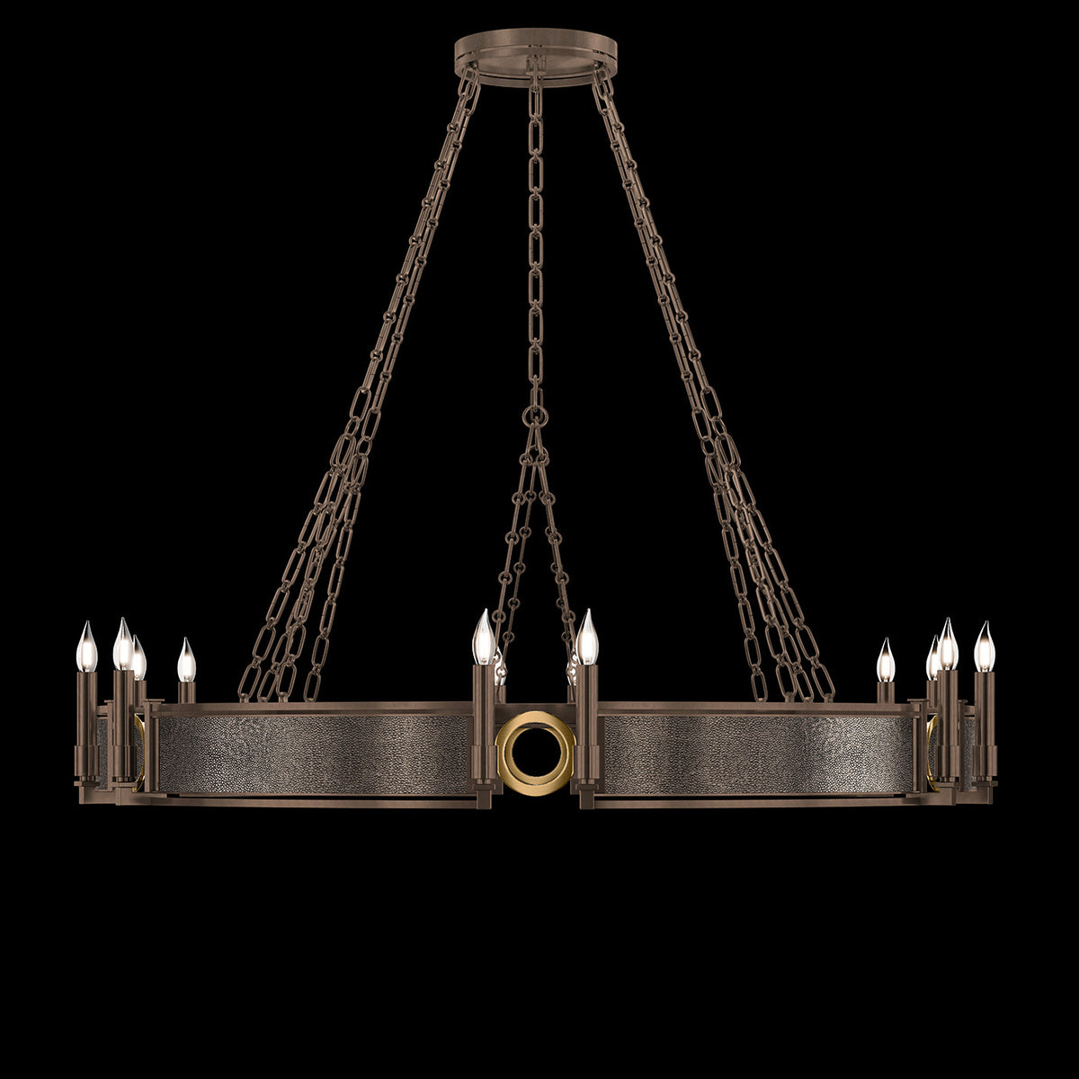MIRAGE 49.75" W Round Chandelier