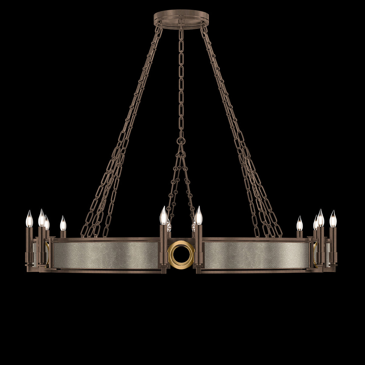MIRAGE 49.75" W Round Chandelier