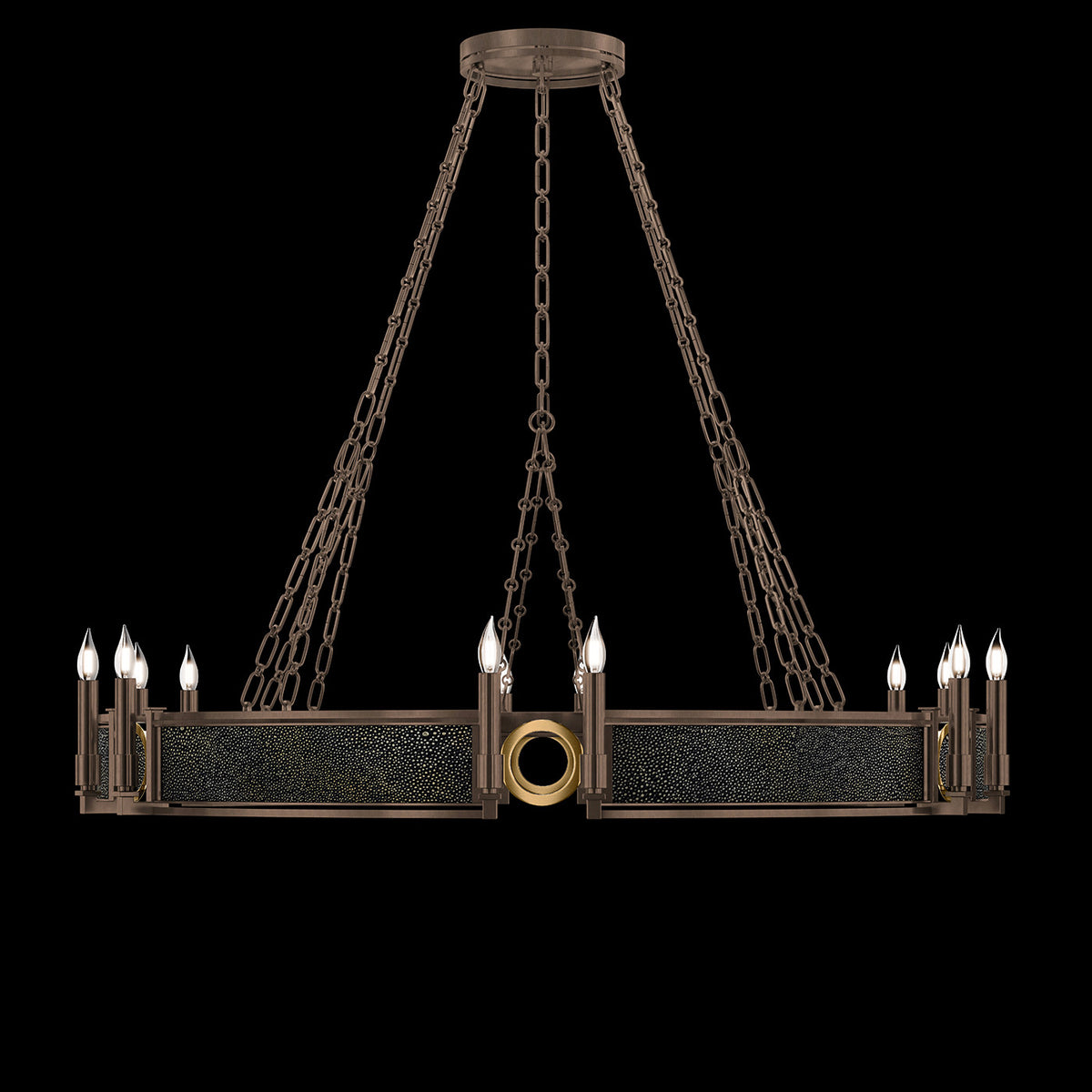 MIRAGE 49.75" W Round Chandelier