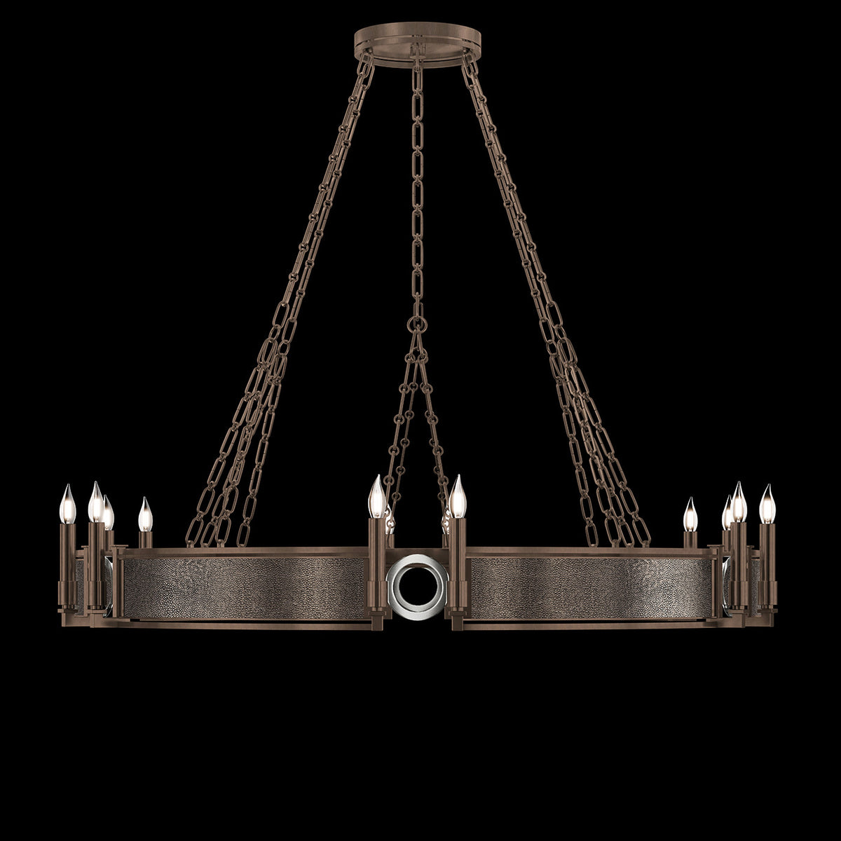 MIRAGE 49.75" W Round Chandelier
