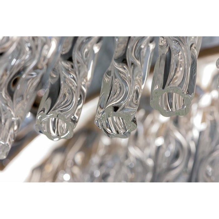 Corbett Lighting - 204-46-SL/SS - Chime - Eight Light Medium Pendant