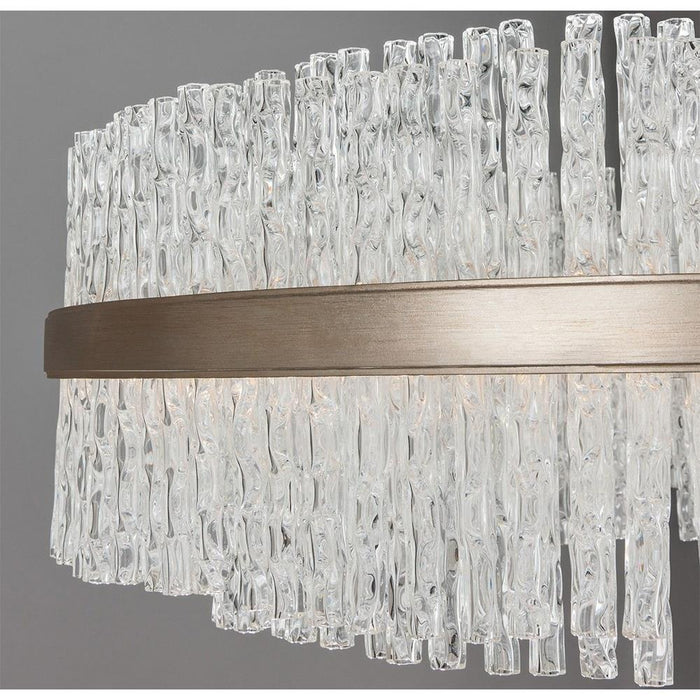 Corbett Lighting - 204-46-SL/SS - Chime - Eight Light Medium Pendant