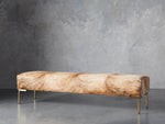 Tilton Hair on Hide Bench