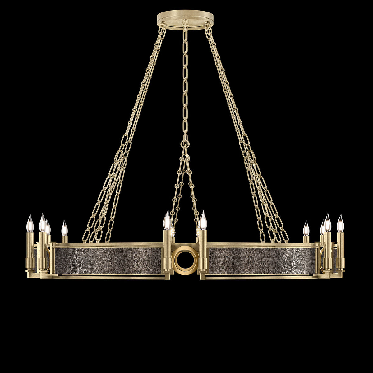 MIRAGE 49.75" W Round Chandelier