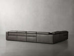 Coburn Leather Six Piece Motion Sectional