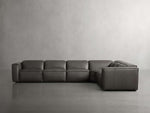 Coburn Leather Six Piece Motion Sectional